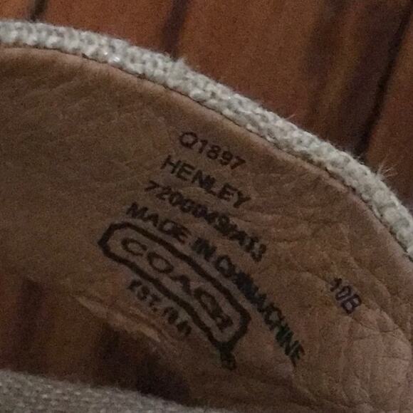 Coach Wedges - Picture 5 of 6